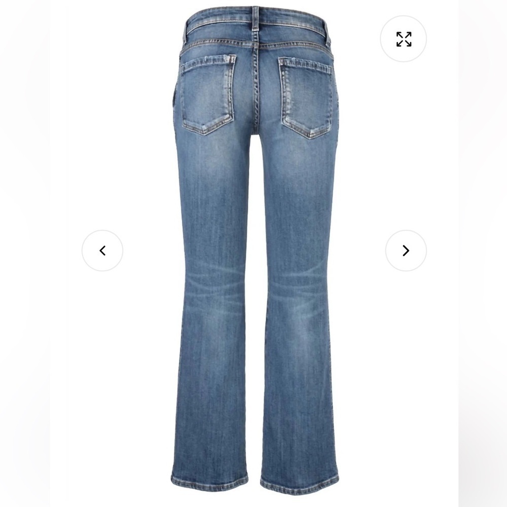 Kelsey Mid Rise Ankle Flare Regular Hem - Picture 2 of 6